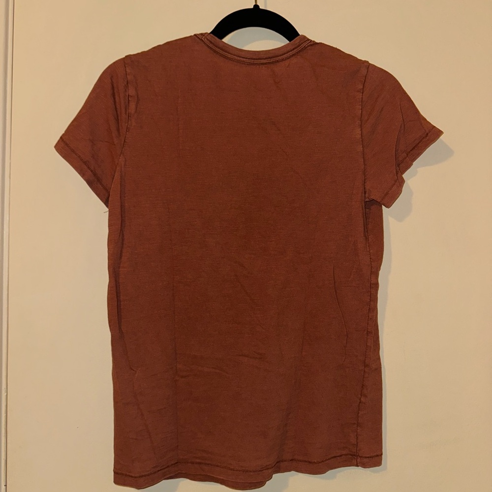 Women's MAMA Casual Brown T-Shirt